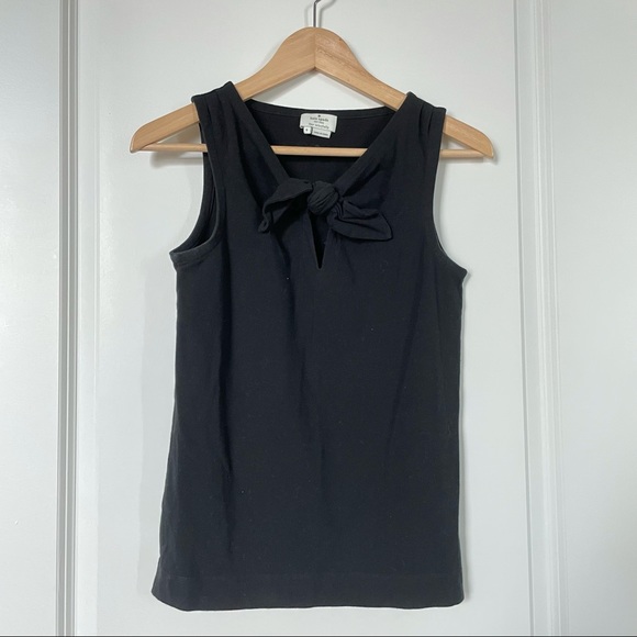 Kate Spade Sleeveless Top with Tie Front Neckline size S - Picture 1 of 4
